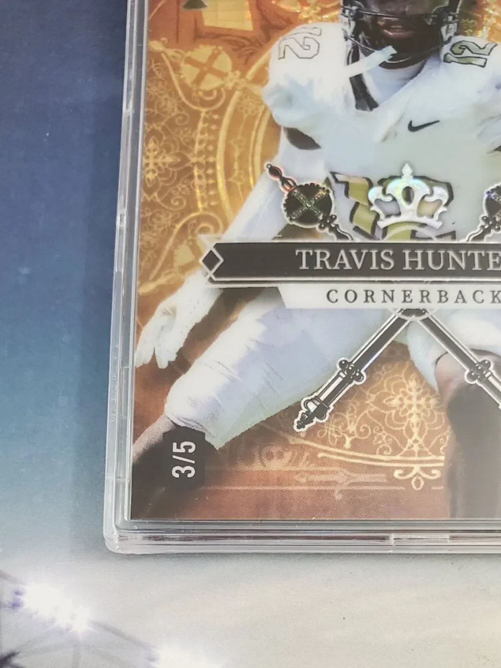 Travis Hunter 2023 Wild Card 5 Card Draw Queen Gold  3/5 #SD-TH